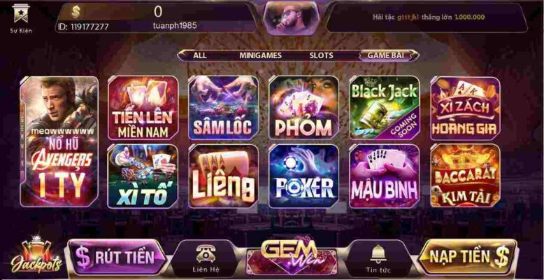 kho game gem win